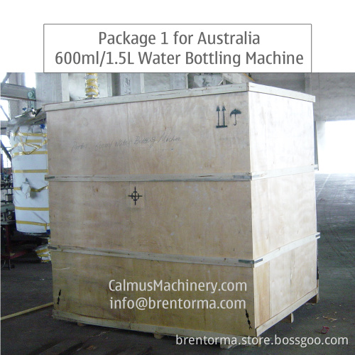 1.5L Mineral Water Bottling Machine 1.5 Litre Bottle Filling Machine